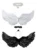 Asa Anjo Fantasia Halloween Carnaval Festa Cosplay Tiara Bvexx Original