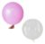 Balão 24 Redondo Liso e Bubble Bello Festas C/6 Rosa-chiclete Promoção