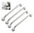 Barra Alça Apoio Banheiro 60cm Alta Qualidade Inox 4pcs