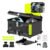 Bau Para Moto 65l Alumínio Base Universal Top Case Maletero Preto