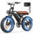 Bicicleta Elétrica Xroymexroy Eb5 750w Para Adultos, Aro 20, Com Bateria 10.4ah Preto