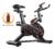 Bicicleta Ergometrica Bike Spinning Academia Fitness Ginastica Roda Inercia 8kg Its Profissional Aparelho Cardio Treino Em Casa Vertical Residencial