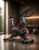 Bicicleta Ergométrica Bike Spinning Fitness Hardline Treino em Casa Academia Exercícios Cardio e Emagrecimento Design Confortável e Ajustável Vertical Silenciosa