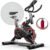 Bicicleta Ergométrica Fitness Para Cardio E Musculação Com Base Cor Preto E Vermelho 6kg Inercia Marca Sevenfit