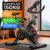 Bicicleta Ergometrica Spinning GoodVision Profissional Para Cardio Fitness Musculação Atividade Física Inercia Cor Preto e Vermelho ate 150kg