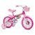 Bicicleta Infantil Menina Aro 12 Nathor Flower Rosa 2 4 Anos Rosa Único