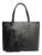 Bolsa Arezzo Shopping Tamanho Grande Lisa Com Carteira Cor Preto