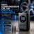 Bomba De Ar De Mão Pneu Car Air Pump Sem Fio 150 Psi Luz De Emergência Led Com Bateria Recarregável De 4000 Mah Verunto