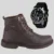 Bota Masculina Coturno Adventure P&d S Original Com Relógio Digital