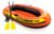 Bote Explorer 300 Intex + Bomba Manual E Remos Suporta 186kg