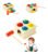 Brinquedo Educativo Infantil Ark Toys Bate Martelo Madeira 9 meses