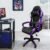 Cadeira Gamer Python Fly Violeta Oferta Original Couro Sintético