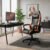 Cadeira Gamer Python Fly Xhgc06 Laranja Altura Ajustável Ergonomica Couro Sintético