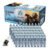 Caixa 50 Cilindros Co2 Para Airsoft Airgun 12g Leão +brinde