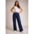 Calça Jeans Wide Leg Feminina Cintura Alta Sem Lycra Stillge