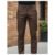 Calça Sarja Masculina Slim Bolso Embutido Com Elastano