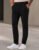 Calça Sarja Masculina Social Slim Elastano Bolso Embutido
