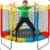 Cama Elástica Infantil Pula-pula Trampolim 1,4m Com Tela De Proteção E Estrutura Reforçada Para Crianças Marqs Home