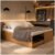 Cama Solteiro Vira Casal Matrix 3 Em 1 Resistente Mdf Luxo
