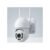 Câmera De Segurança Wifi 1080p Ptz 355° Ip66 Áudio Yoosee Branco