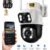 Câmera de Segurança Wi-Fi iCSee/Yoosee A28B 4K Dupla Lente Visão Noturna Colorida Full Hd Externa Prova D’água Ip66 Sensor Movimento Woosh