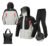 Capa De Chuva Roupa Conjunto Para Motoqueiro Reforçada Kit