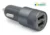 Carregador Veicular Universal 2 Portas USB Geonav Preto Original