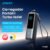 Carregador Portátil Power Bank Anker 25000mah 165w Cor Preto Carga Turbo Rápida Com 4 Portas E 2 Cabos Usb-c Integrados, Tela Digital Compatível Com Notebook, Macbook, iPhone, Samsung E AirPods