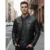 Casaco Couro Masculino Slim Resistente