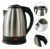 Chaleira Eletrica Aço Inox 1.8l Prateado Dgx 220 1500w Desligamento Automático Ferve Rapido