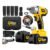 Chave De Impacto A Bateria 21v Brushless The Black Tools