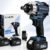Chave De Impacto Parafusadeira 680nm Brushless 98v 2baterias Preto 127/220v