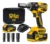 Chave De Impacto Parafusadeira A Bateria 21v 1/2 Pol 2400 Rpm Bivolt Com Acessórios E Maleta Tb21iy The Black Tools