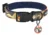 Coleira PawView Para Cachorros Grandes Com Chip Rastreador QR Azul-marinho
