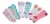 Oferta Combo 6 Meia Infantil Galochita Colorida 3/4 Original