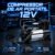 Compressor Portátil Verunto Digital 150psi USB Type-C para Carro e Moto