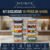 Conjunto 10 Potes 640ml Vidro Hermético 4 Travas Marmita Universo Mix