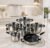 Conjunto Panelas Francesas Genebra 12 Peças Inox E Vidro