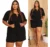 Conjunto Plus Size: Short + Blusa IMPÉRIO 22 – Conforto e Estilo com Frete Grátis!