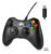 Controle Para Xbox 360 Com Fio Android Cor Preto Console Marca Redfin Joystick Manete Gamepass Steam Tv Pc Android Pc Controle Pc Gamer Redfin