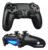 Controle Sem Fio Bluetooth Joystick PS4 TV Smart PC Celular Sngames Preto Oferta