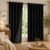 Cortina Blackout Corta Luz Blecaute 2,80 X 2,30 Sala/quarto Fabritex Enxovais Cor Preto