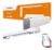 Cortina Inteligente Motorizada Zigbee Novadigital Zc-gm42 Automação Trilho Até 4.1m Compatível Com Alexa E Google Home Cor Branco 220v