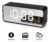 Despertador Digital Bluetooth G50 Relógio de Mesa LED Espelhado com Rádio FM Caixa de Som Duplo Alarme Sensor de Temperatura USB AUX Som Estéreo para Quarto Cabeceira despertador infantil FORESTORY