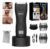 Enssu Aparador De Pelos Corporais Masculino Com Base Cor Preto