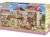 Epoch Casa Sylvanian Families Telhado Vermelho Com Luzes Cor Marrom-claro