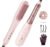 Escova Alisadora a Vapor Wavytalk Steamline Pro 3 em 1 Anti-Frizz Nutrição e Menos Danos para Cabelo Crespo Resultado de Salão Rápido