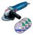 Esmerilhadeira Angular 4.1/2 Pol 700w Gws Com Discos Bosch Cor Azul 220v