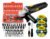Esmerilhadeira Lixadeira Angular 4.1/2 750w C/ Discos De Corte Fino + Kit De Ferramentas 46 Peças The Black Tools Preto 127v