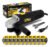 Esmerilhadeira Lixadeira Angular Bte750 4.1/2 750w Com Discos 4.1/2 The Black Tools Preto E Amarelo 220v 50/60hz